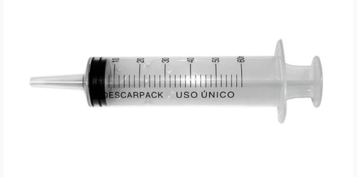 SERINGA 60ML BICO CATETER C/50UN